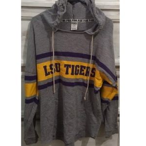 LSU pink sweatshirt